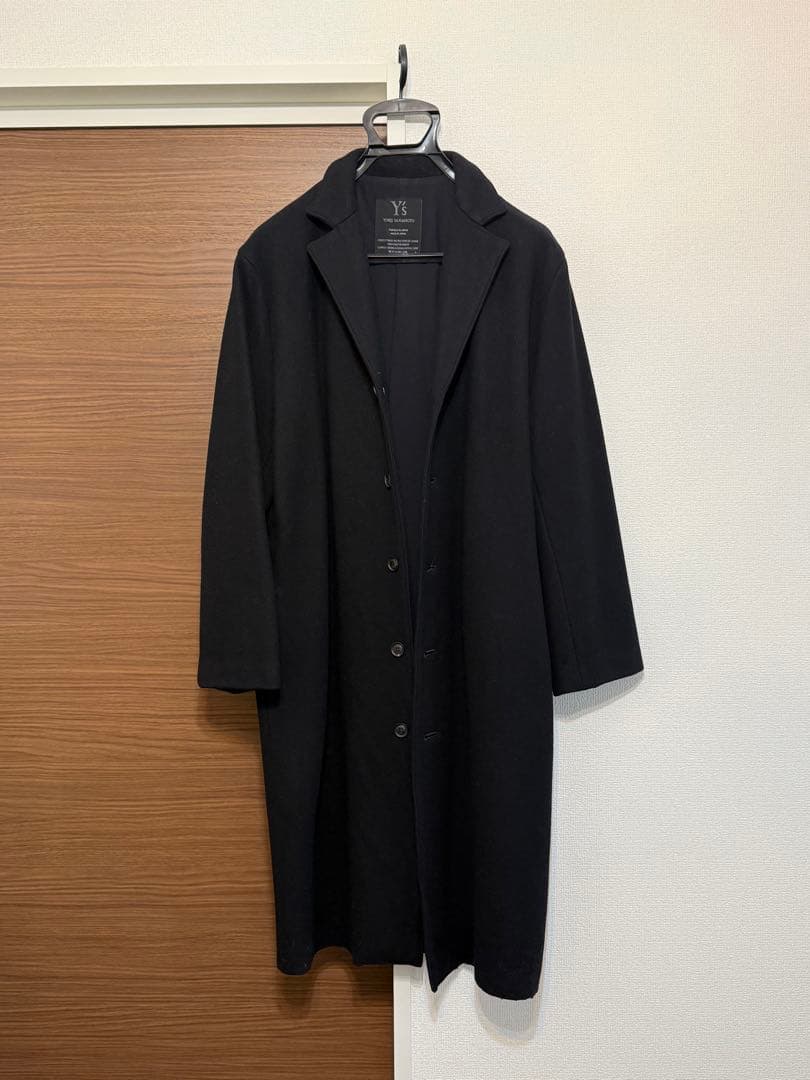 m＊f 定価約200000 Ys ヨウジヤマモト ロングコート ヨウジヤマモト 2021-22AW ギャバジンストールロングコート | HUES