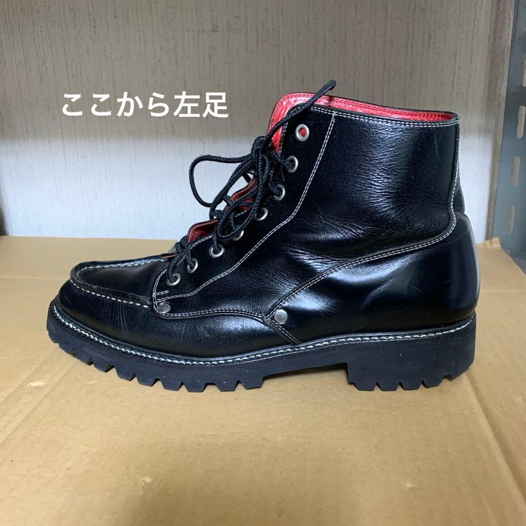 EVISU エヴィス 山根靴店 2001レザーレースアップブーツ ワークブーツ