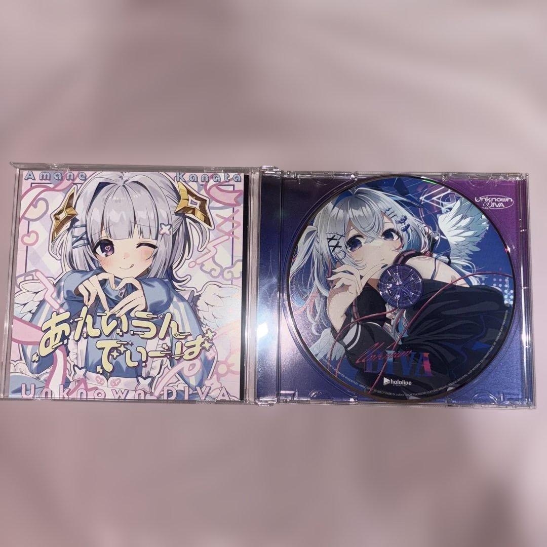 UNKNOWN DIVA 天音かなた　先行予約特典 title 「預訂」[店舖特典] hololive 天音彼方1st Album CD 『Unknown