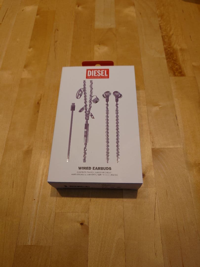 DIESEL ディーゼル シルバー 有線イヤホン 60458 新品未使用品 - メルカリ