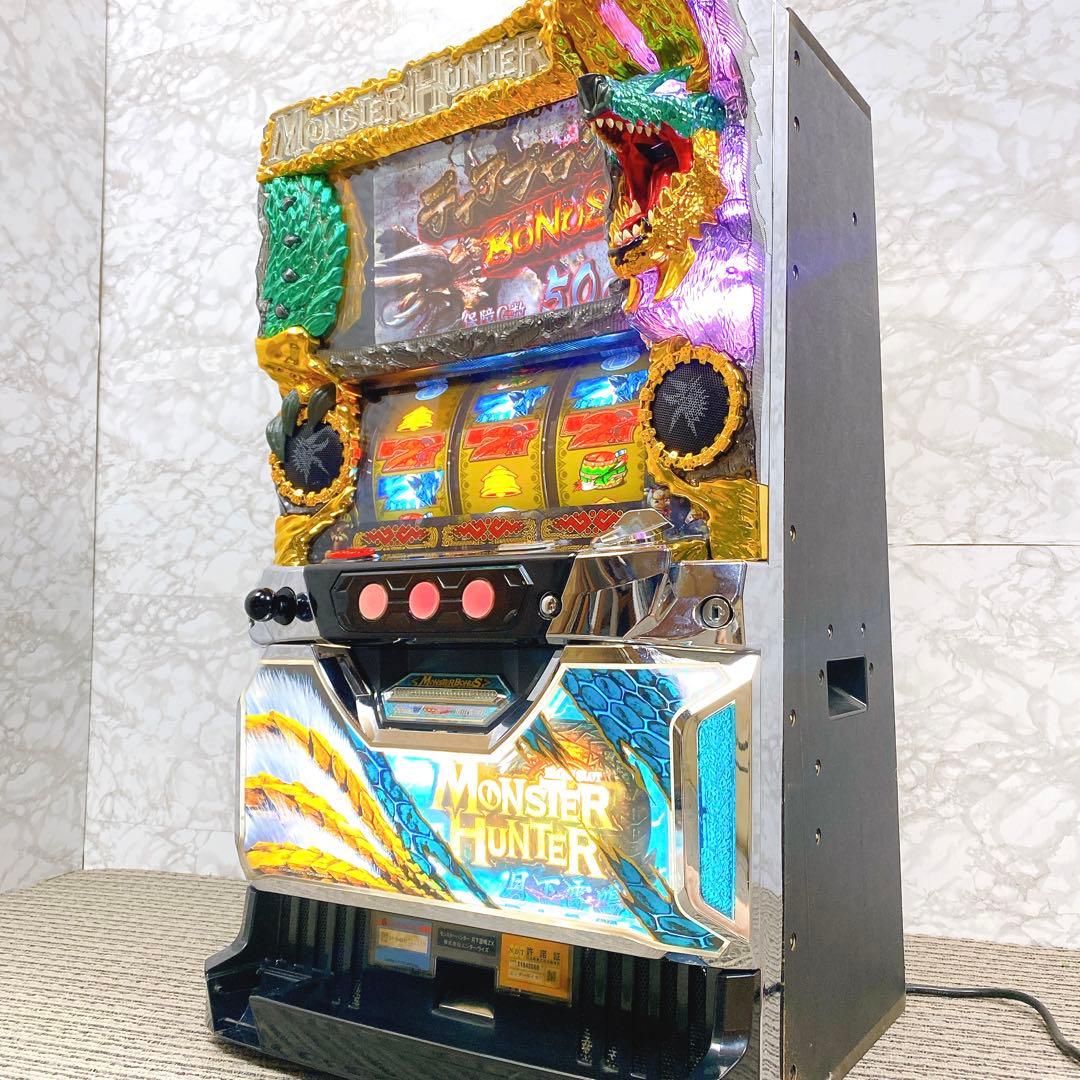 パチスロ実機 モンスターハンター 月下雷鳴 家スロ モンハン 【送料
