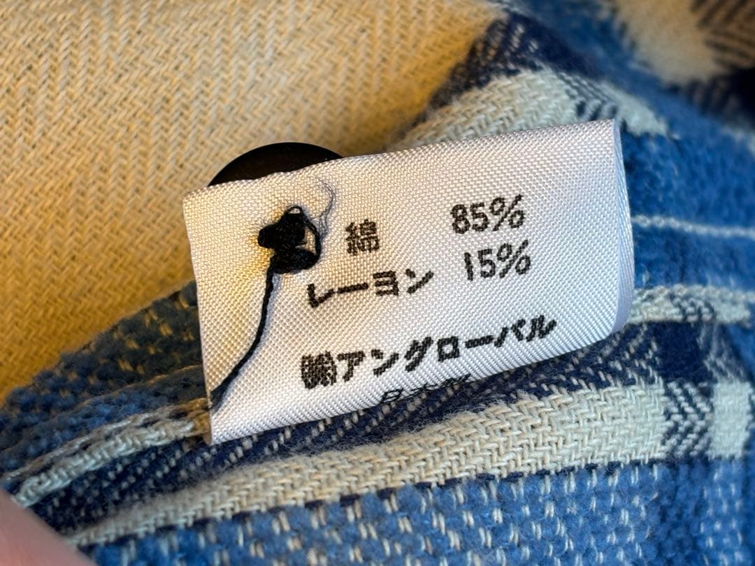 ナイジェルケーボン/ネルシャツ/ジャケット/チェック/ビンテージ