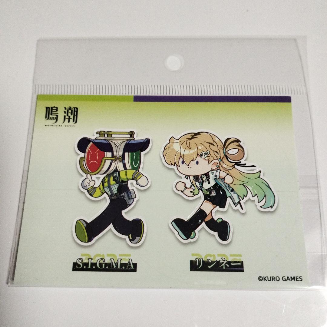 鳴潮 C107 会場 配布 S.I.G.M.A. シグマ リンネー ステッカー - メルカリ