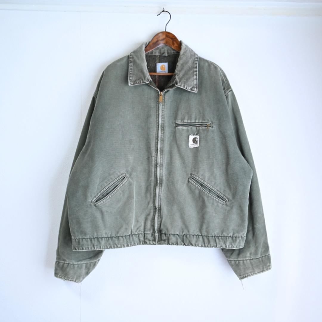 超希少 90s CARHARTT DETROIT JACKET MOS - メルカリ