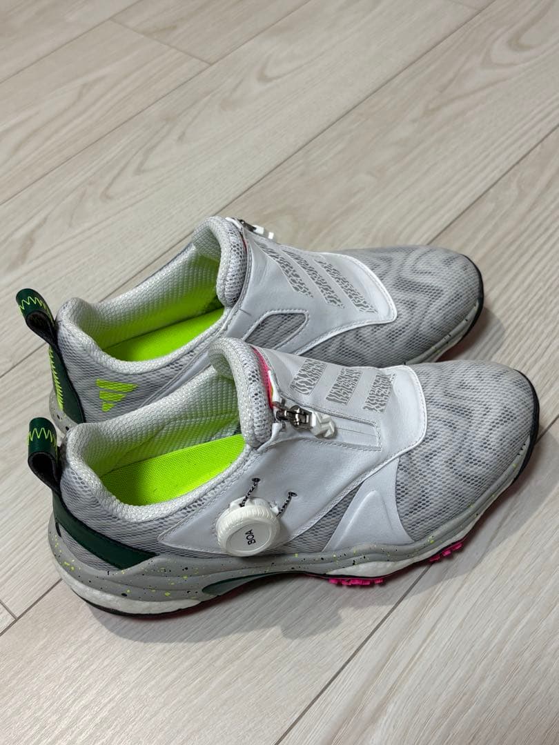 ゴルフシューズ(女性用) ホワイト/グレー ニューバランスゴルフ 574v3SLゴルフシューズ【スパイクレス