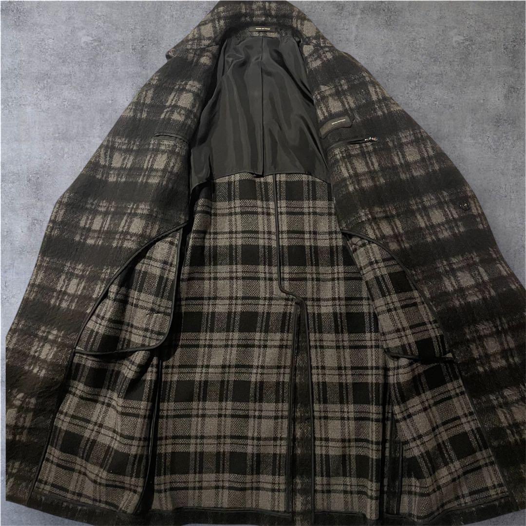 50Szロング100超 ベルト タリアトーレ L チェックTAGLIATORE - メルカリ