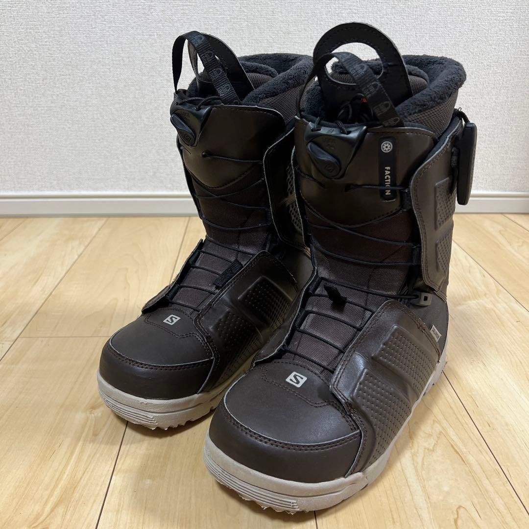 【即日発送】SALOMONスノボブーツFACTION ファクション 26.5cm