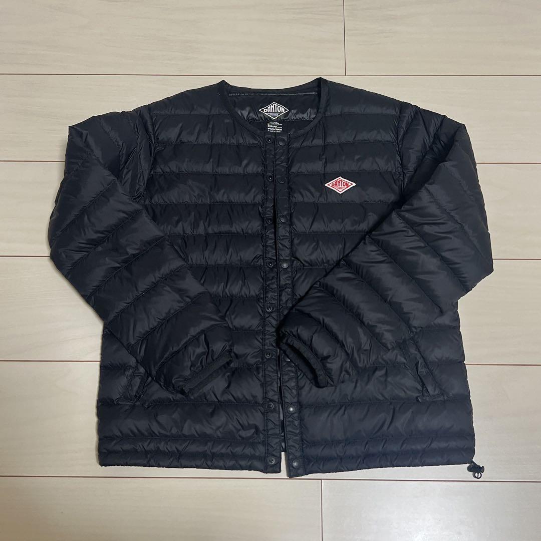 DANTON ブラック ダウンジャケット 36 S115445105 - ジャケット