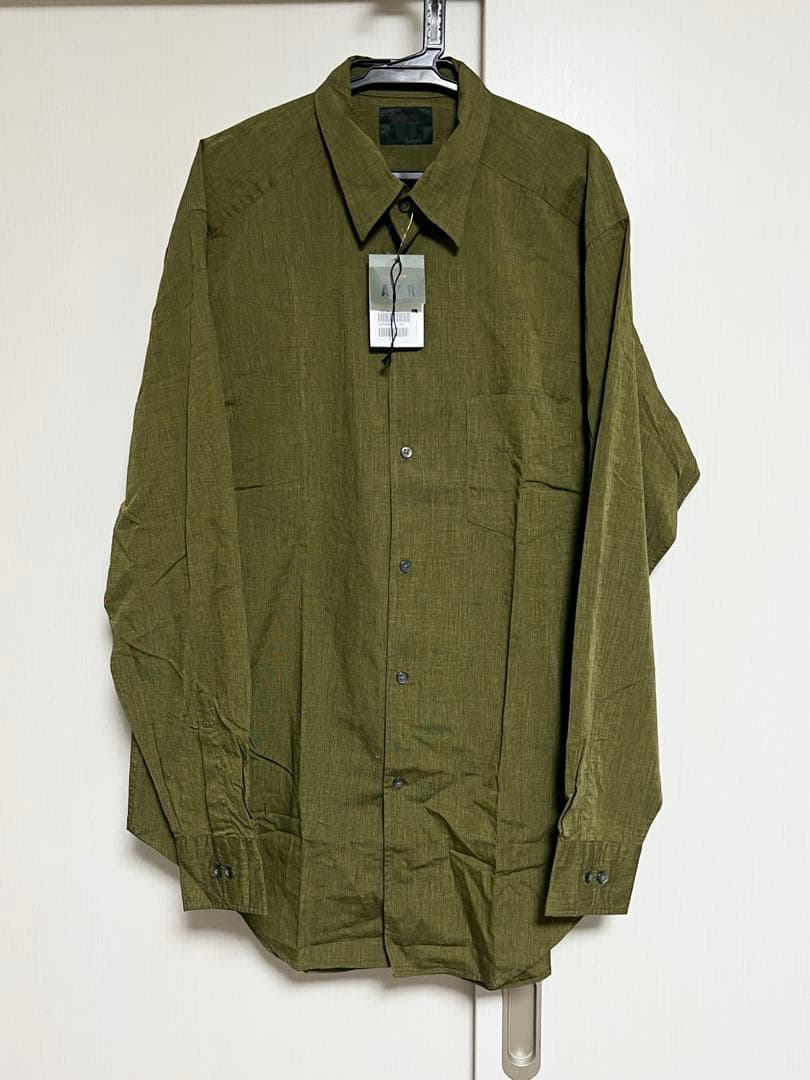 未使用品 Yohji Yamamoto A.A.R L ドレスシャツ カーキ yohji yamamoto スムースニット ドレスシャツ カーキ 2 - メルカリ