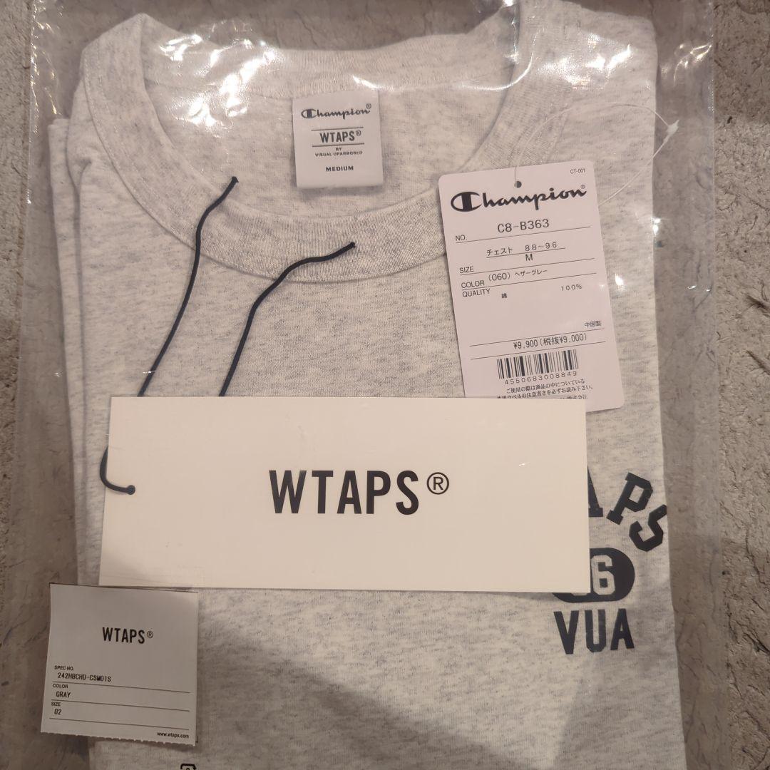 WTAPS ACADEMY SS CHAMPION GRAY WTAPS SS Champion Academy Cotton