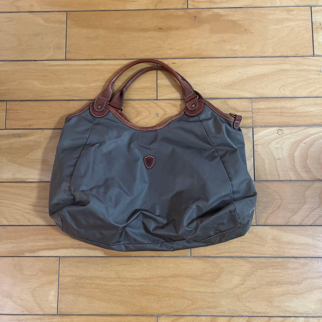 Felisi フェリージ ナイロン×レザー トートバッグ - メルカリ