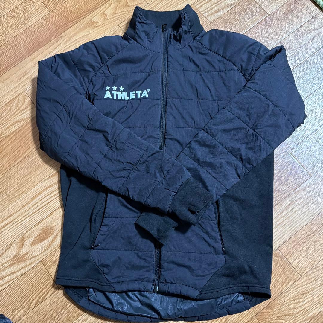 ATHLETA ピステ・ウィンドブレーカー M 黒 - メルカリ