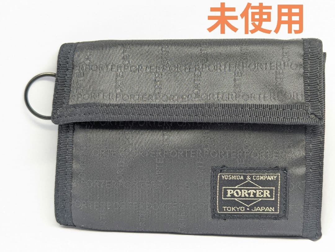 希少 PORTER ポーター 財布 三つ折り財布 モノグラム 総柄 　未使用 2026年最新】Yahoo!オークション -ポーター財布 三つ折りの中古品