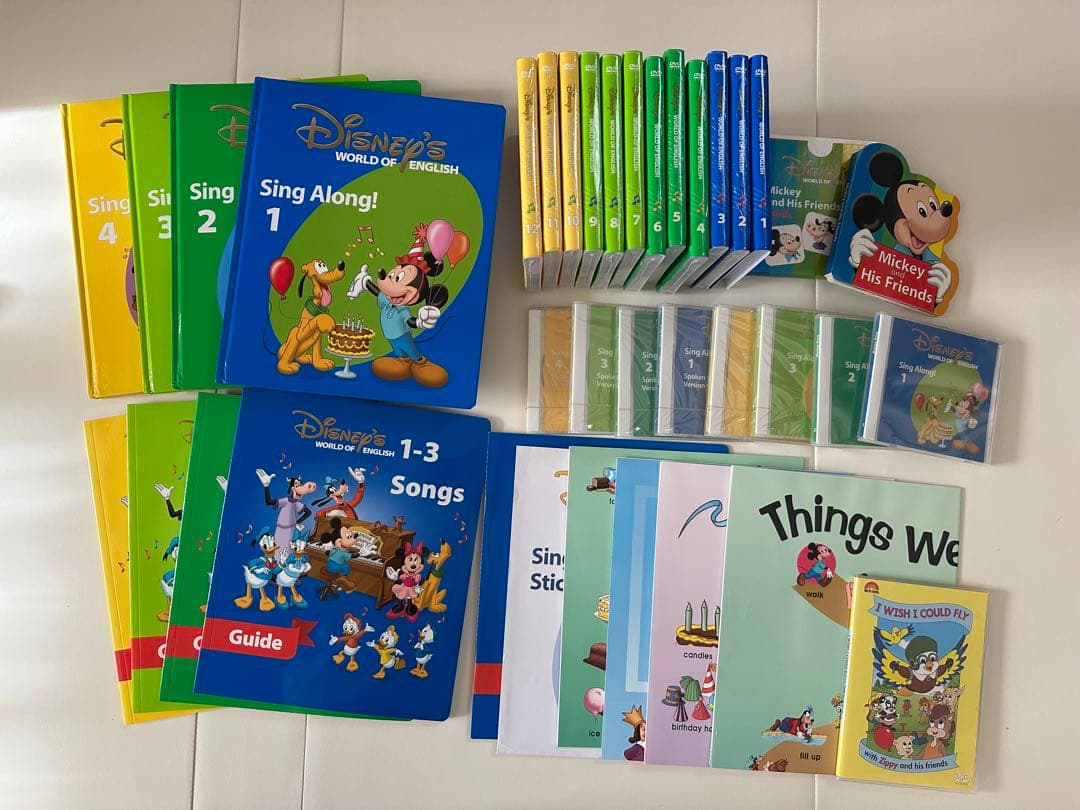 Disney's World of English Sing Along セット - メルカリ