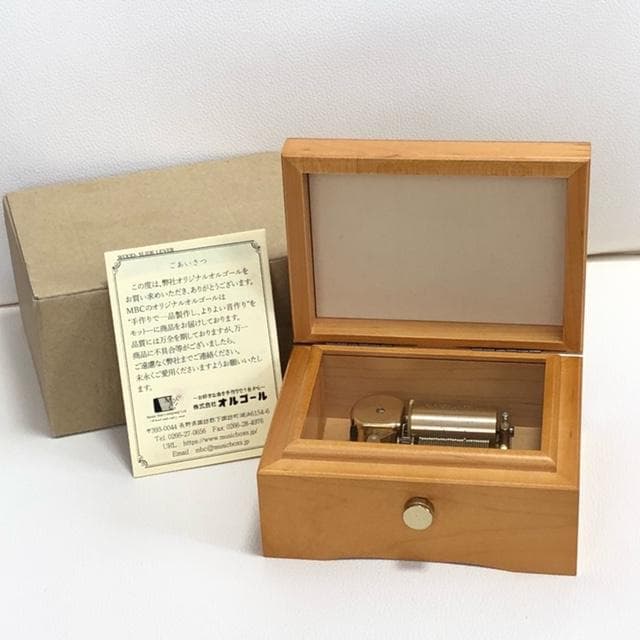 超美品★オルゴール社 宝石箱型オルゴール 曲は「キセキ」 旅立ちの記念に！ 楽天市場】【スワロフスキーアンチモニー オルゴール（ハート）】 宝石