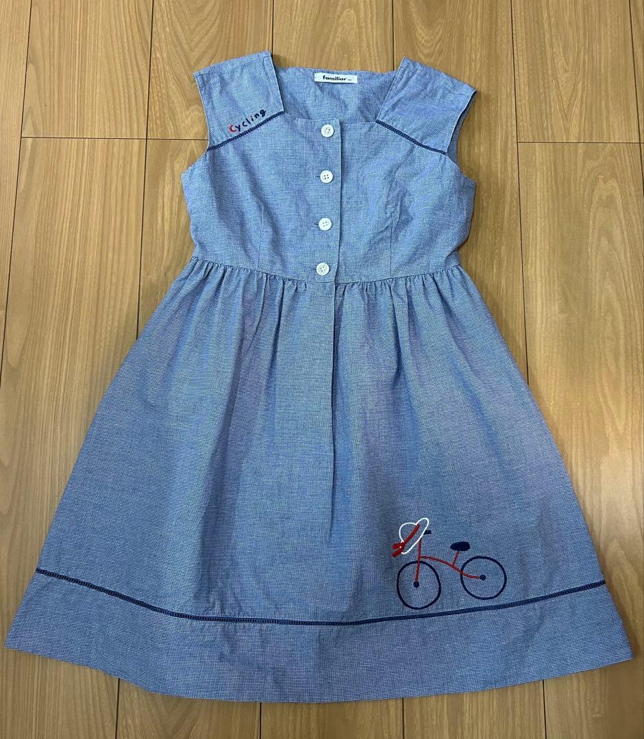 ファミリア familiar ワンピース サイクリング140 - メルカリ