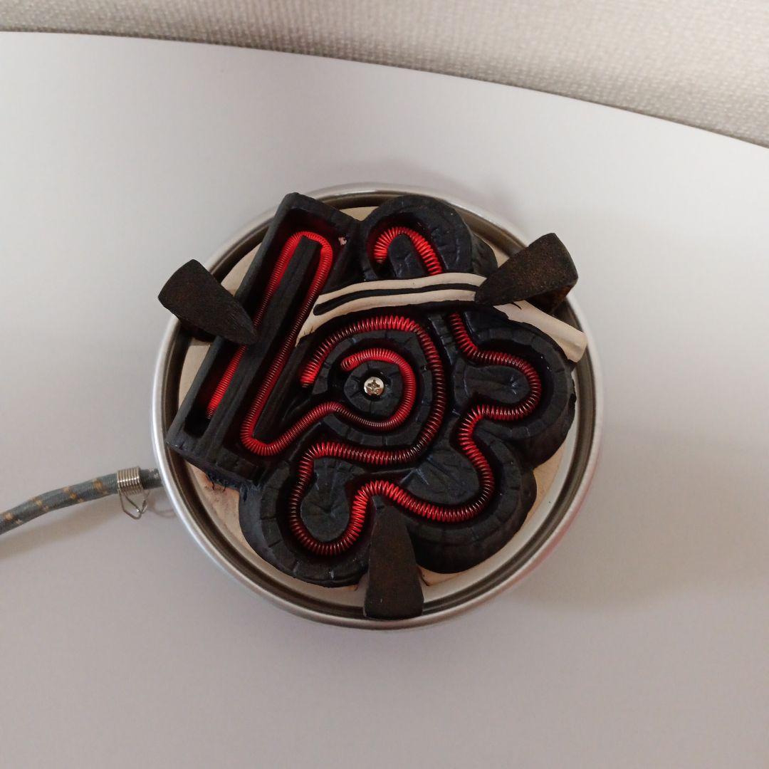 お茶道具 野々田商店 炭型電熱器 野々田式 200w300w500W