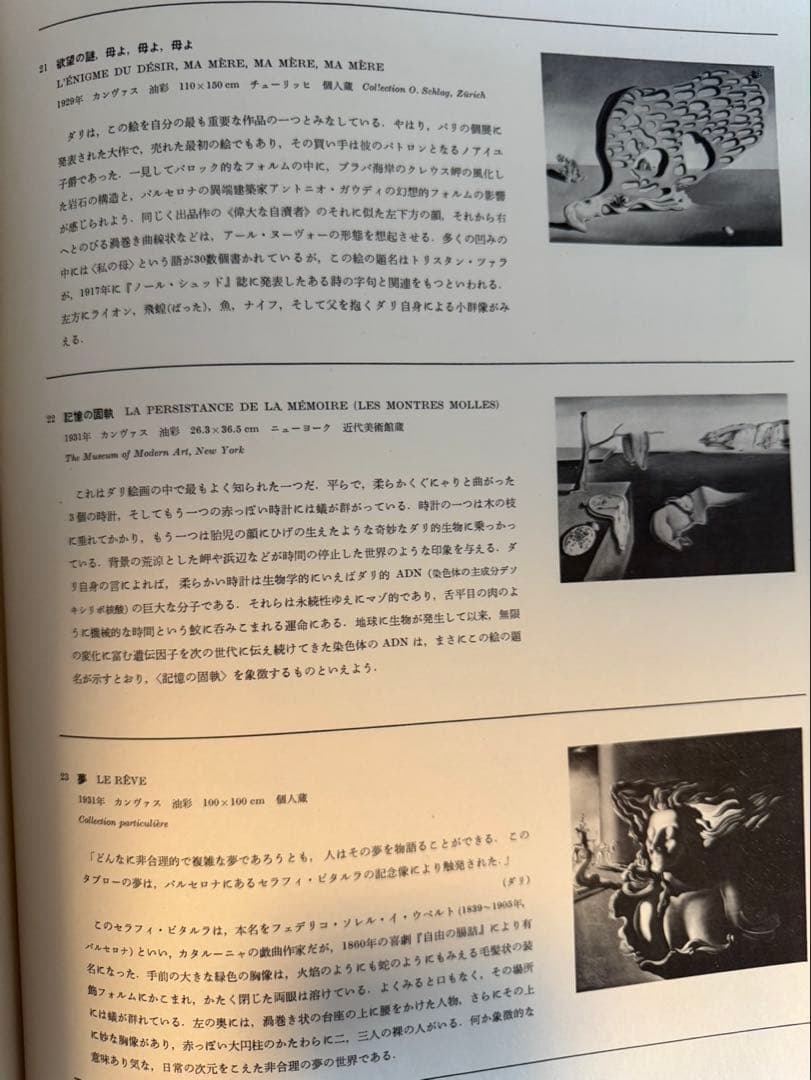 サルバドール・ダリ 直筆サイン入画集（鈴木省三旧蔵）