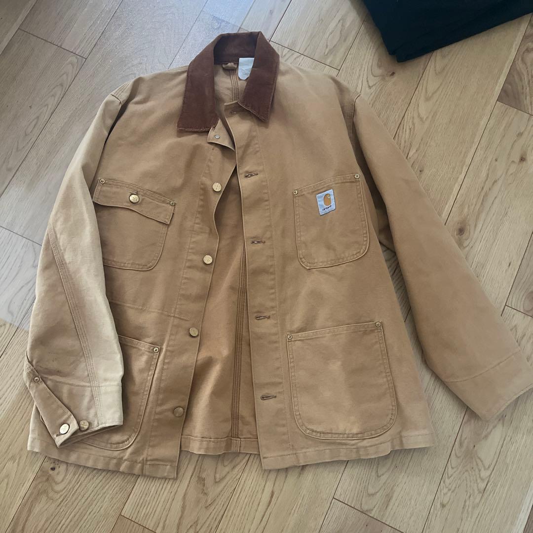 激レア Carhartt ミシガン チョアコート 裏地なし - メルカリ