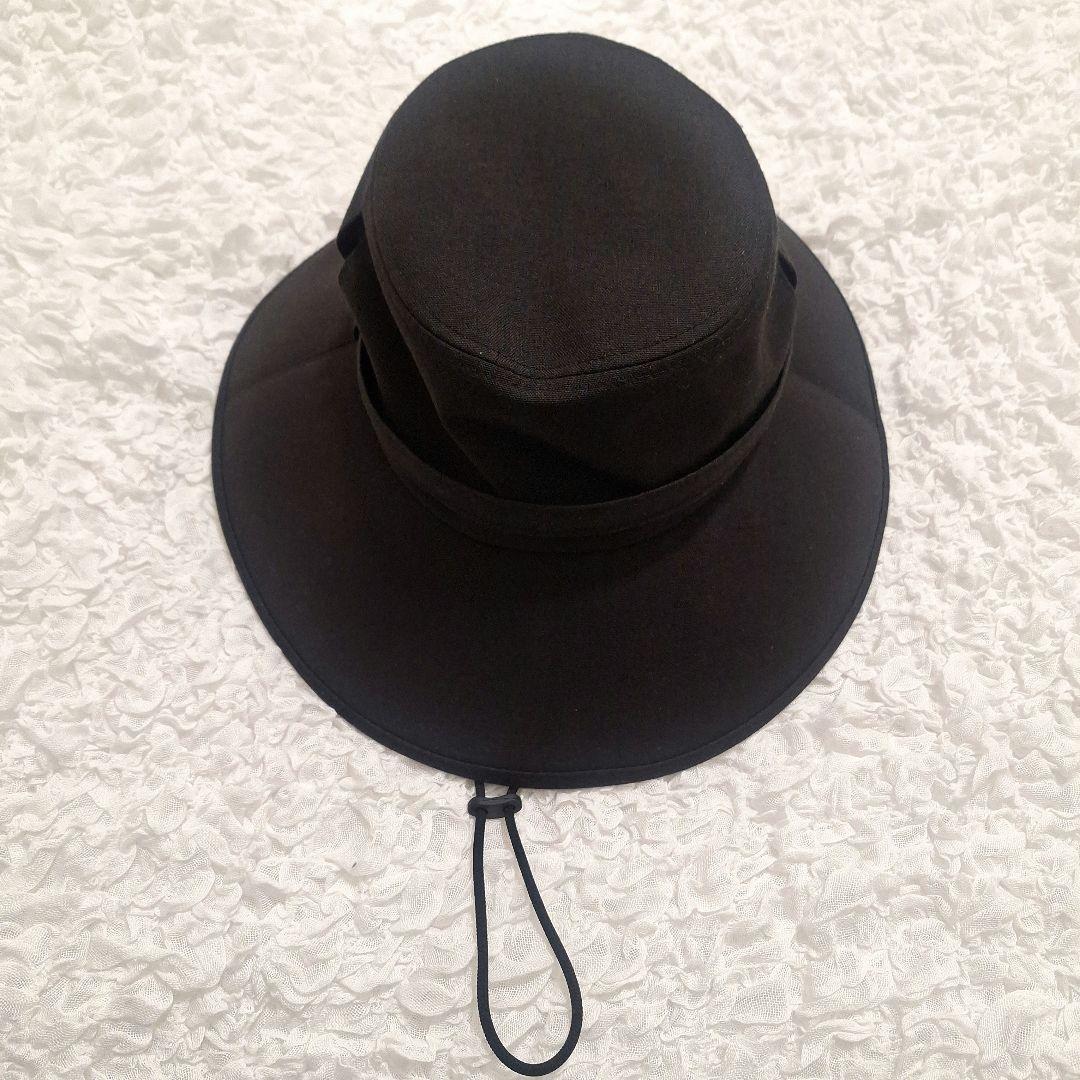 サンバリア100 ウィンドハット ブラック Mサイズ - メルカリ