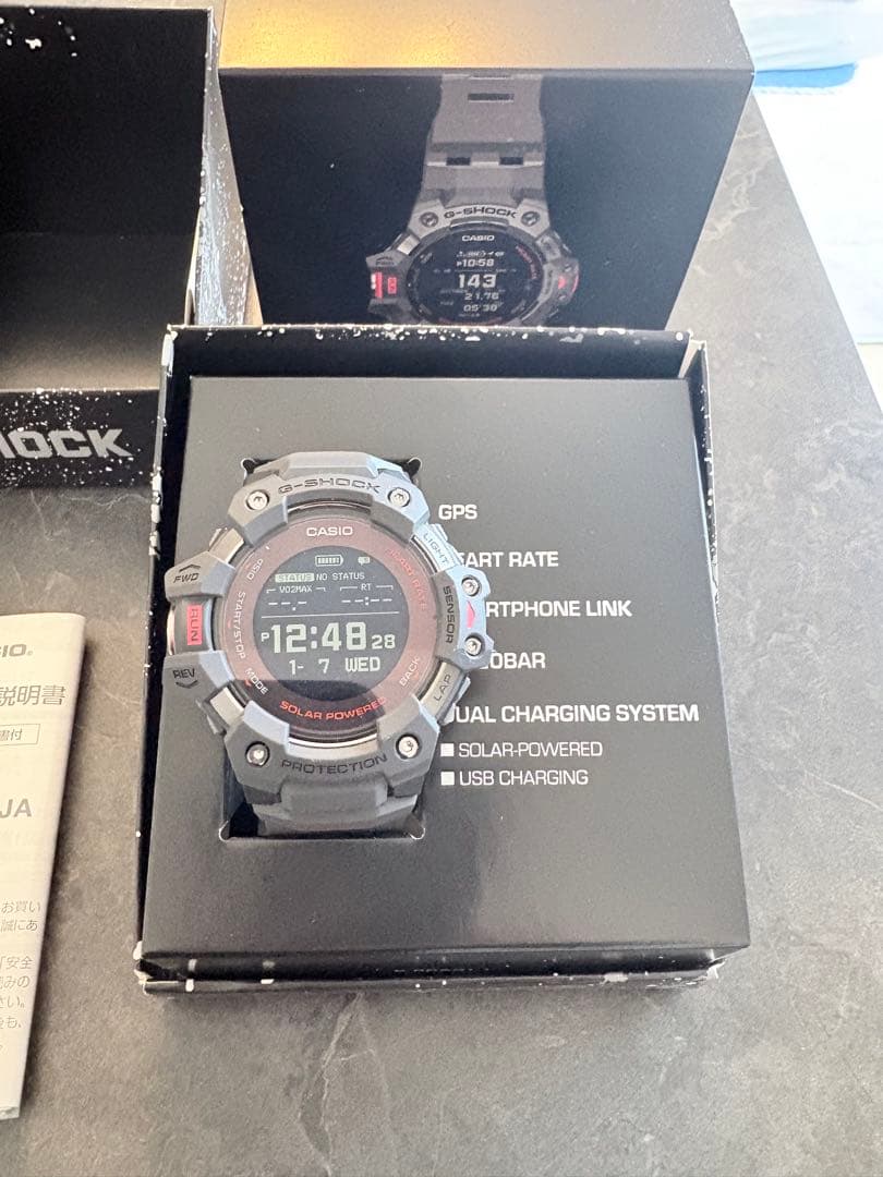 CASIO G-SHOCK 腕時計GBD-H1000 IDOMモデル G-SHOCK、心拍計とGPS機能を搭載した「GBD-H1000」 - Impress Watch