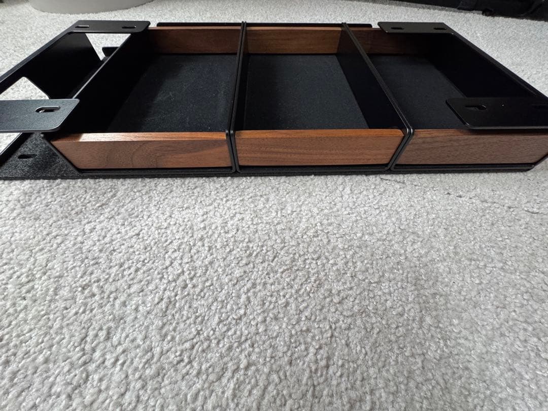 Balolo デスクシェルフ ＋ 純正ラージトレイ ＋ amesoba トレイ - メルカリ