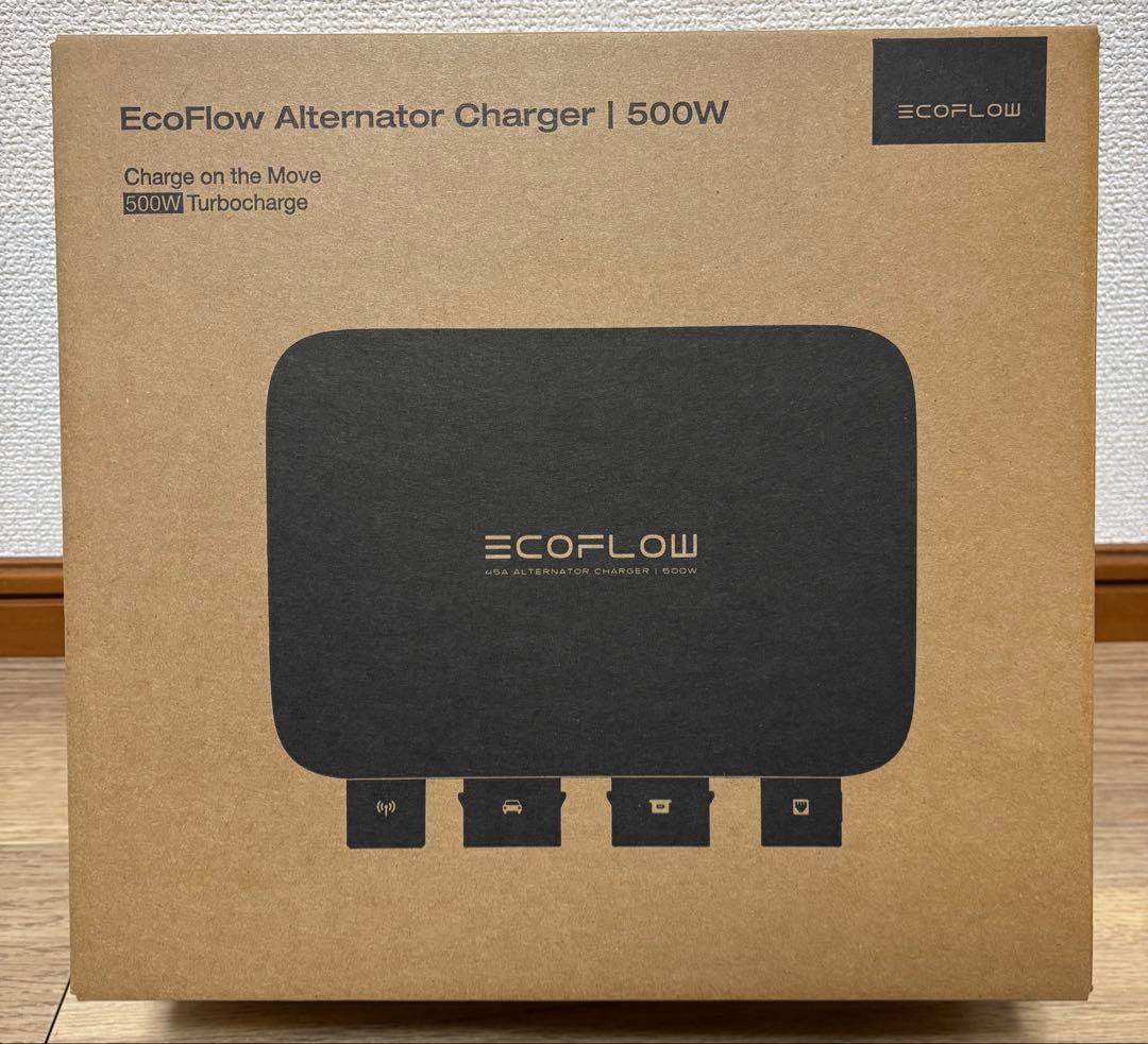 エコフロー EcoFlow 500Wオルタネーターチャージャー新品未使用未開封