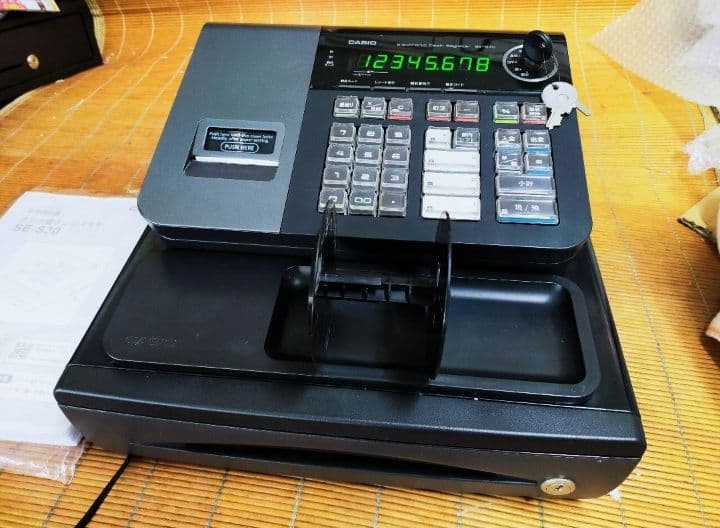カシオレジスター SE-S30 人気機種 コンパクト 送料無料 108001