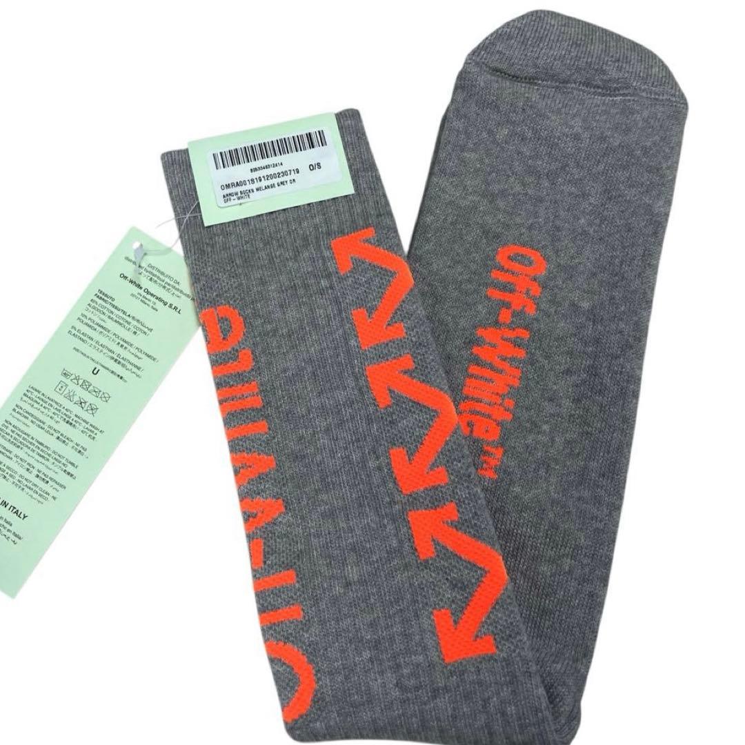 Off-White ソックス　グレー　タグ付　新品 楽天市場】off-white オフホワイト（メンズ｜インナー・下着・ナイト