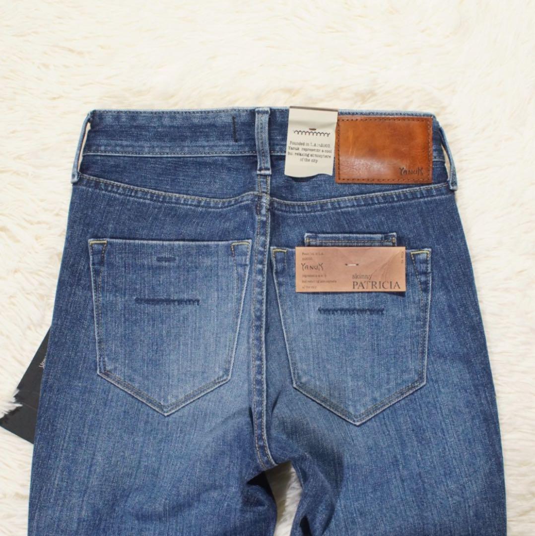 未使用 タグ付《YANUK》premium2 Patricia スキニー(23)