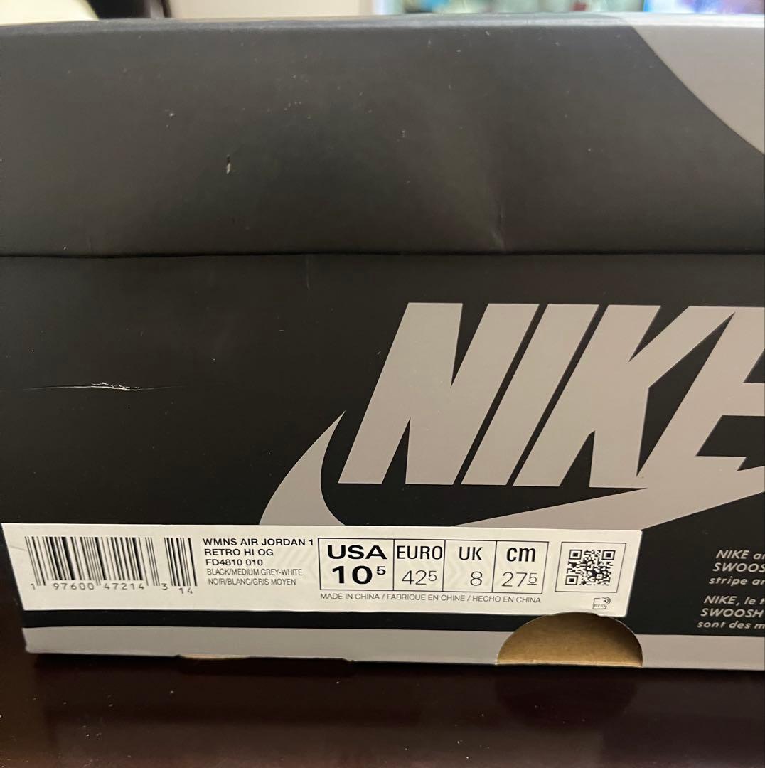 NIKE エアジョーダン1 HI OG 27.5cm FD4810-010