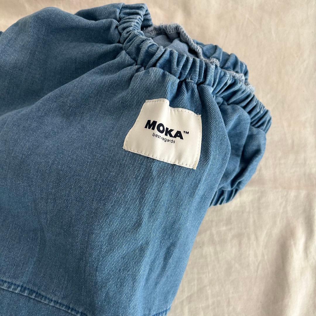 MOKA tag denim coveralls オールインワン デニムサロペ - メルカリ