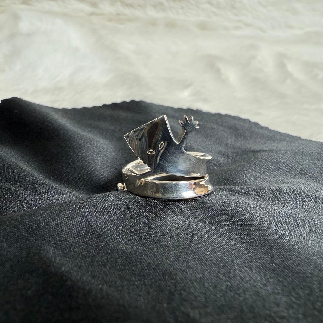 希少】CLOUD NINE × 水木しげる 一反木綿 リング 925 14号 - メルカリ
