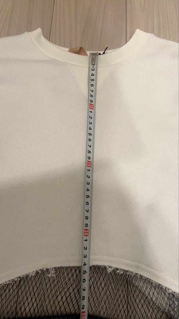 最終大値下げ！】N°21 クロップドスウェット ホワイトM