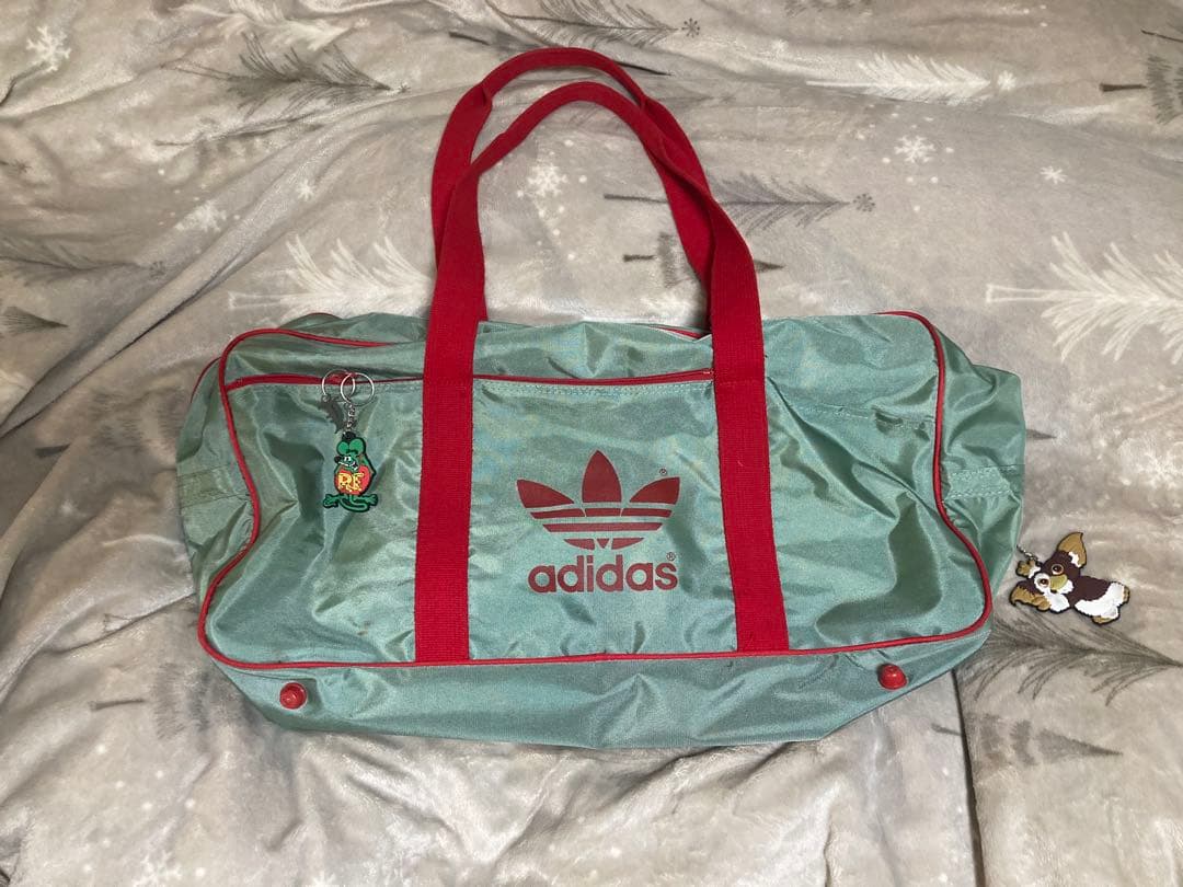 80s オールドアディダス ボストンバッグ スクバ 兼松 ヴィンテージ