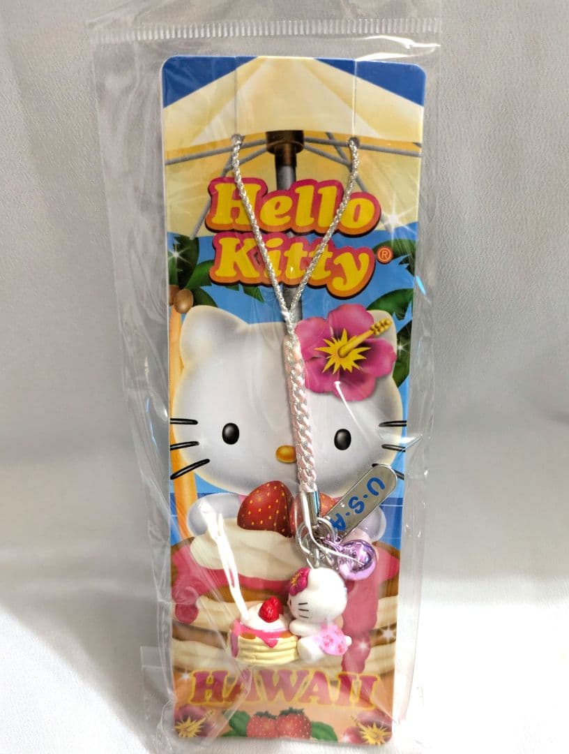 J*_様 ハワイ　ハローキティ ストロベリーパンケーキ 根付　2011　未開封 r*a様 ハワイ ハローキティ ストロベリーパンケーキ 根付 2011 未開封