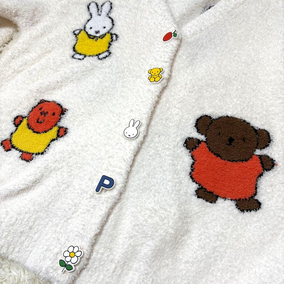 ジェラートピケ ミッフィー カーディガン クリーム M-Lサイズ - メルカリ