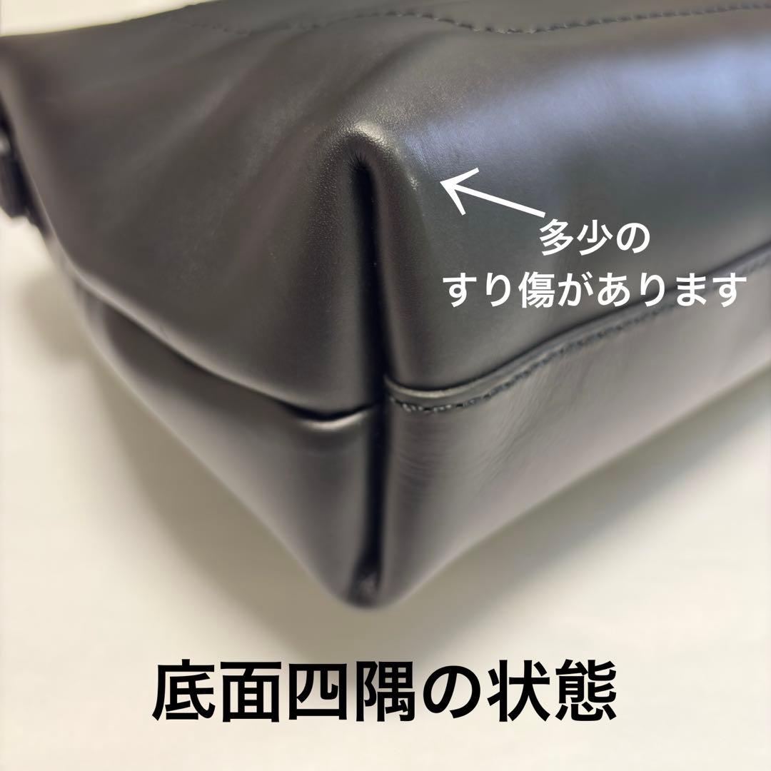 〝HERZ〟（ヘルツ）ソフトダレスバッグ（黒）（Mサイズ）【未使用品に近い】