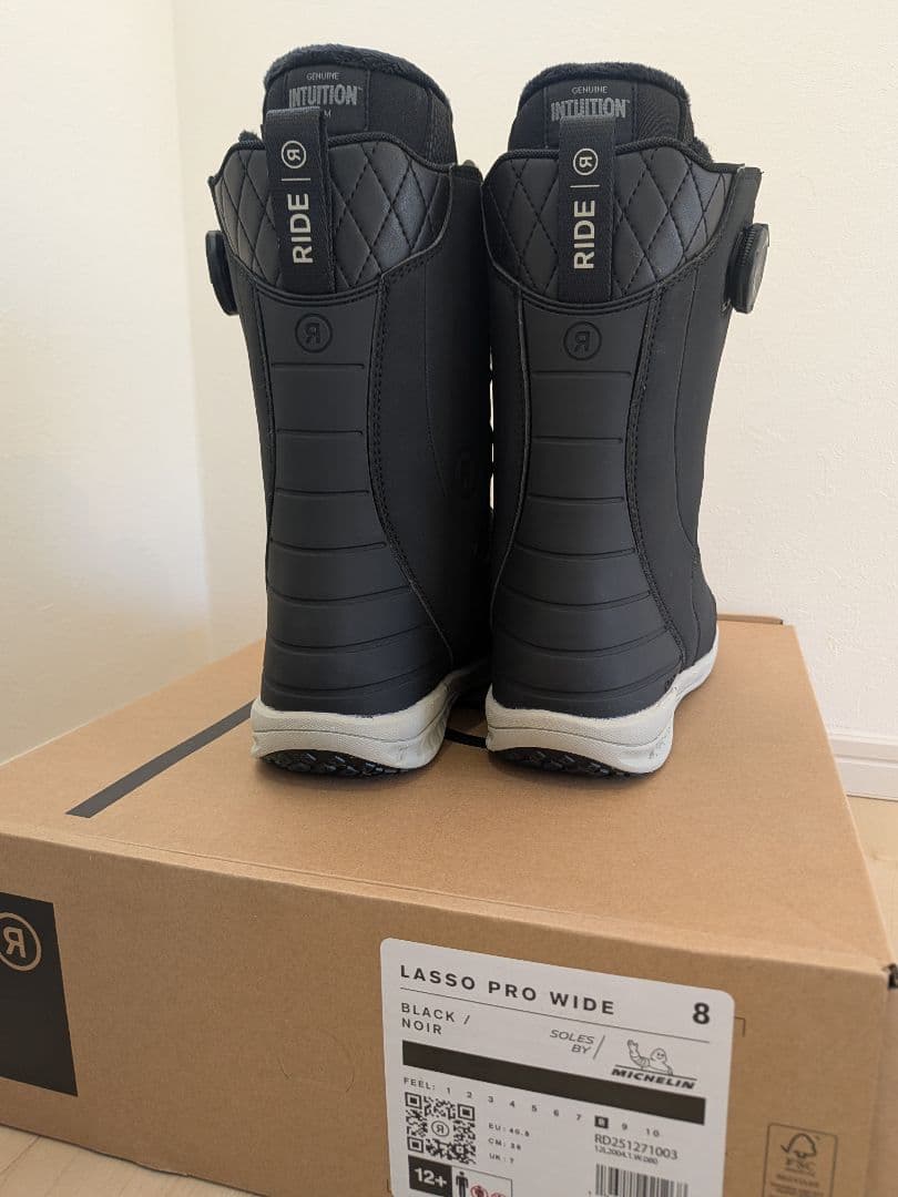 【新品】RIDE LASSO PRO WIDE スノーボードブーツ 26.0cm