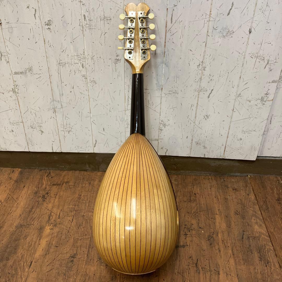 昭和レトロ ビンテージ マンドリン 7弦 4コース 豪華装飾 彫刻 螺鈿 貝細工