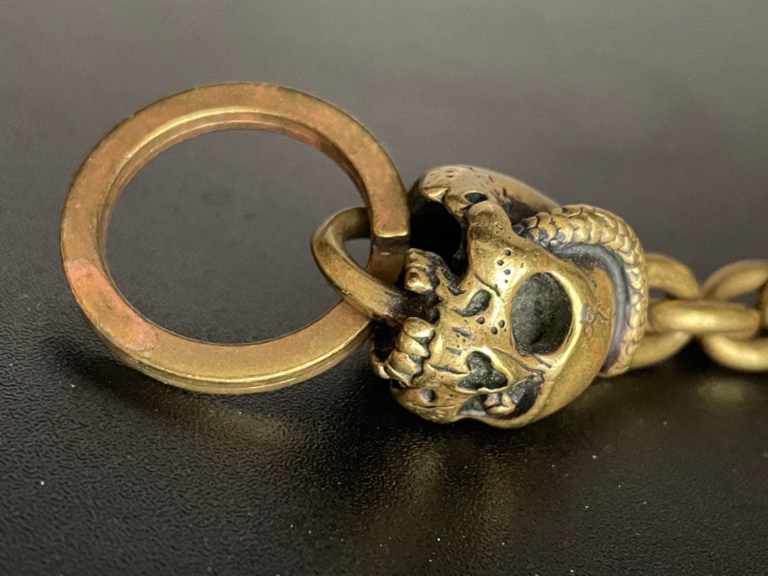 ブラックサイン アージェントグリーム スカル キーホルダー ブラックサイン アージェントグリーム スカル キーホルダー - メルカリ