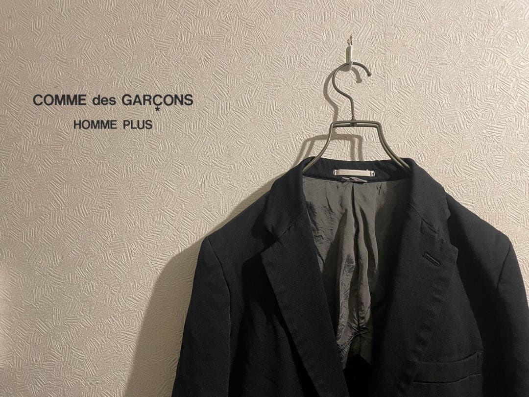 COMME des GARCONS PLUS ポリ 縮絨 チェスター コート - メルカリ