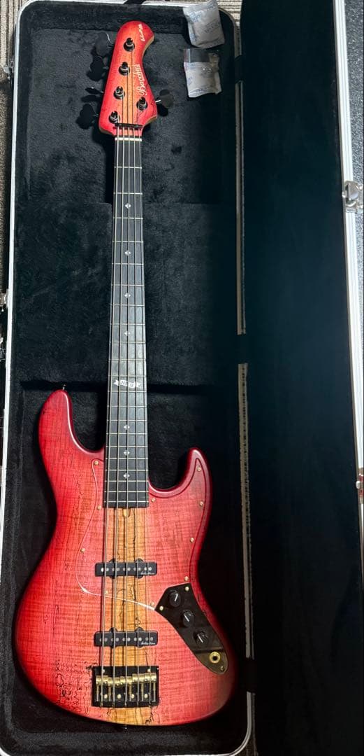 Bacchus WOODLINE 5弦ベース　限定モデル Bacchus バッカス WOODLINE 517 BR/OIL【日本製 ウッドライン 5弦