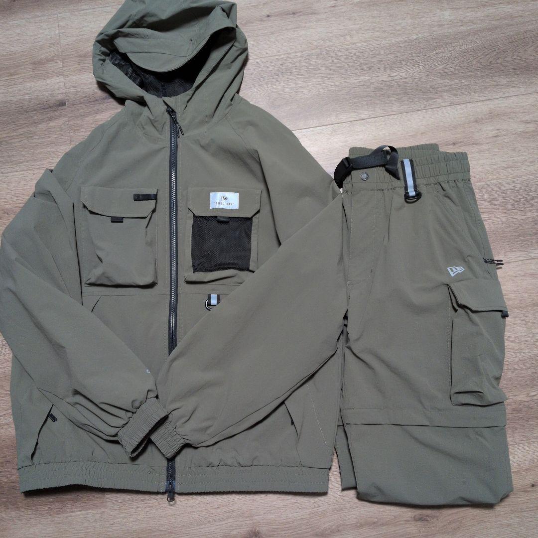 NEW ERA ” Angler Collection”ジャケット&パンツセット ニューエラ】フィッシングウェアライン「Angler Collection