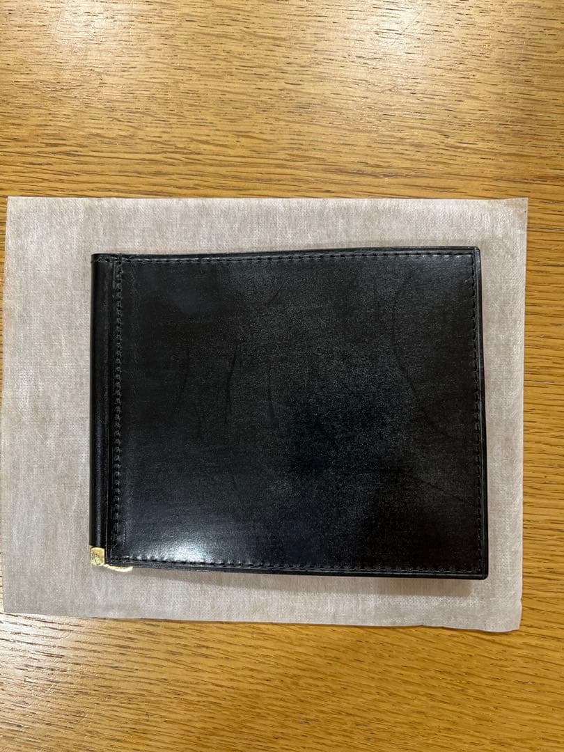 GANZO ブライドルレザー　マネークリップ AVON(エイボン) 小銭入れ付きマネークリップ｜ブライドルレザー｜最