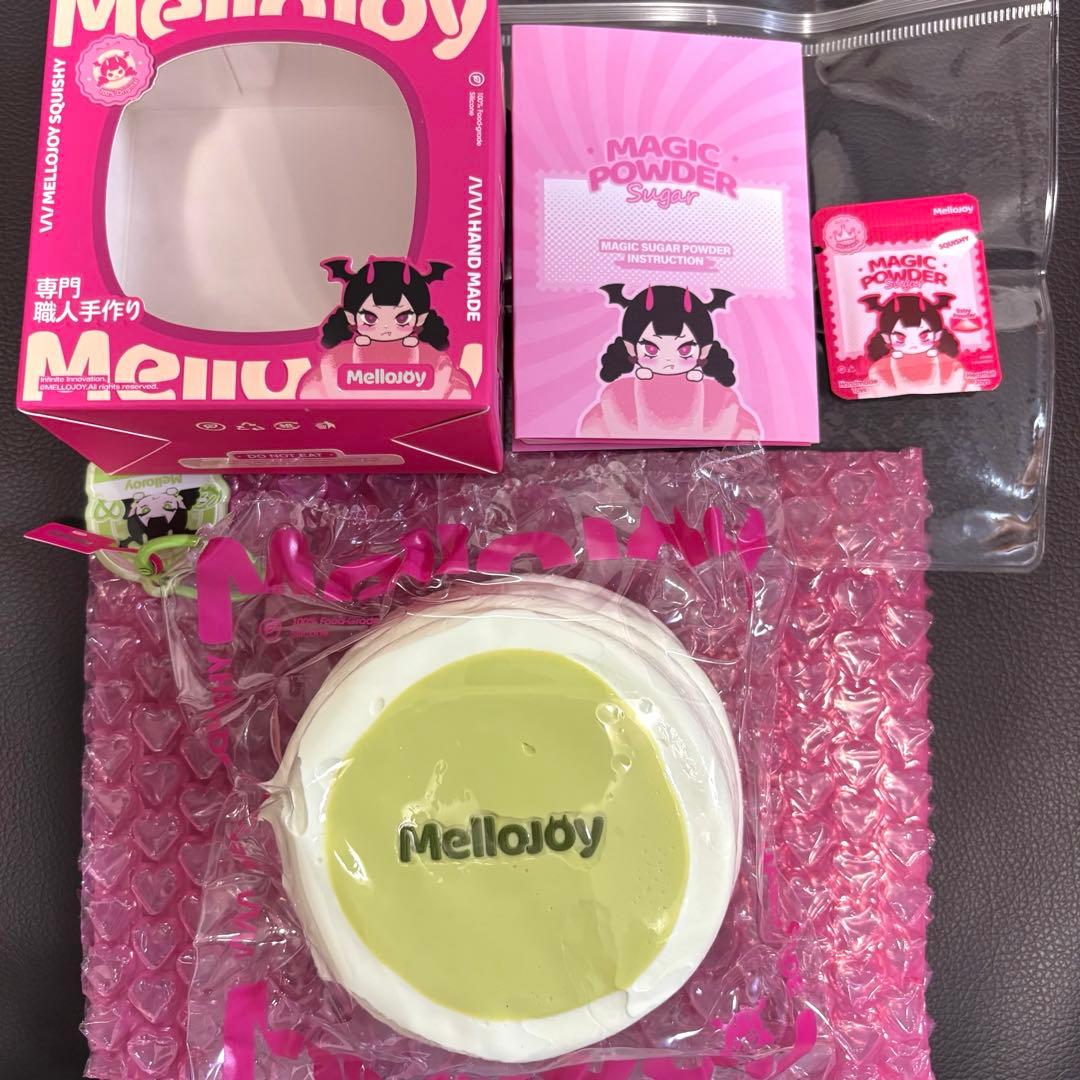 mellojoy スクイーズ スフレ メロジョイ 抹茶 - メルカリ