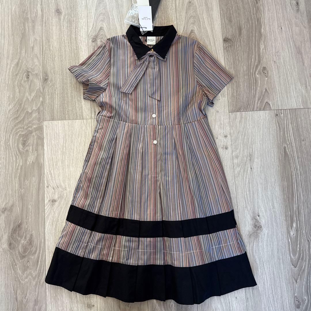 Paul Smith JUNIOR シグネチャーストライプ半袖ワンピース - メルカリ