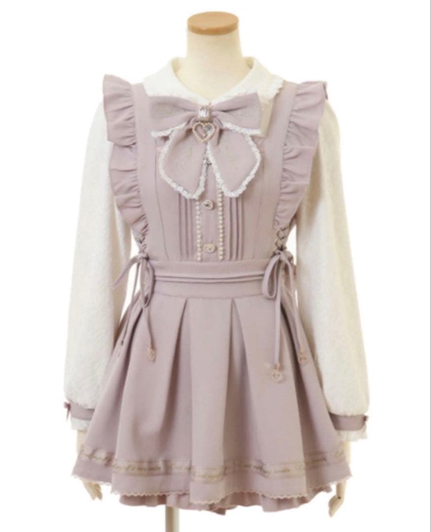 LIZLISA バックカシュクールセットアップ ピンク - メルカリ