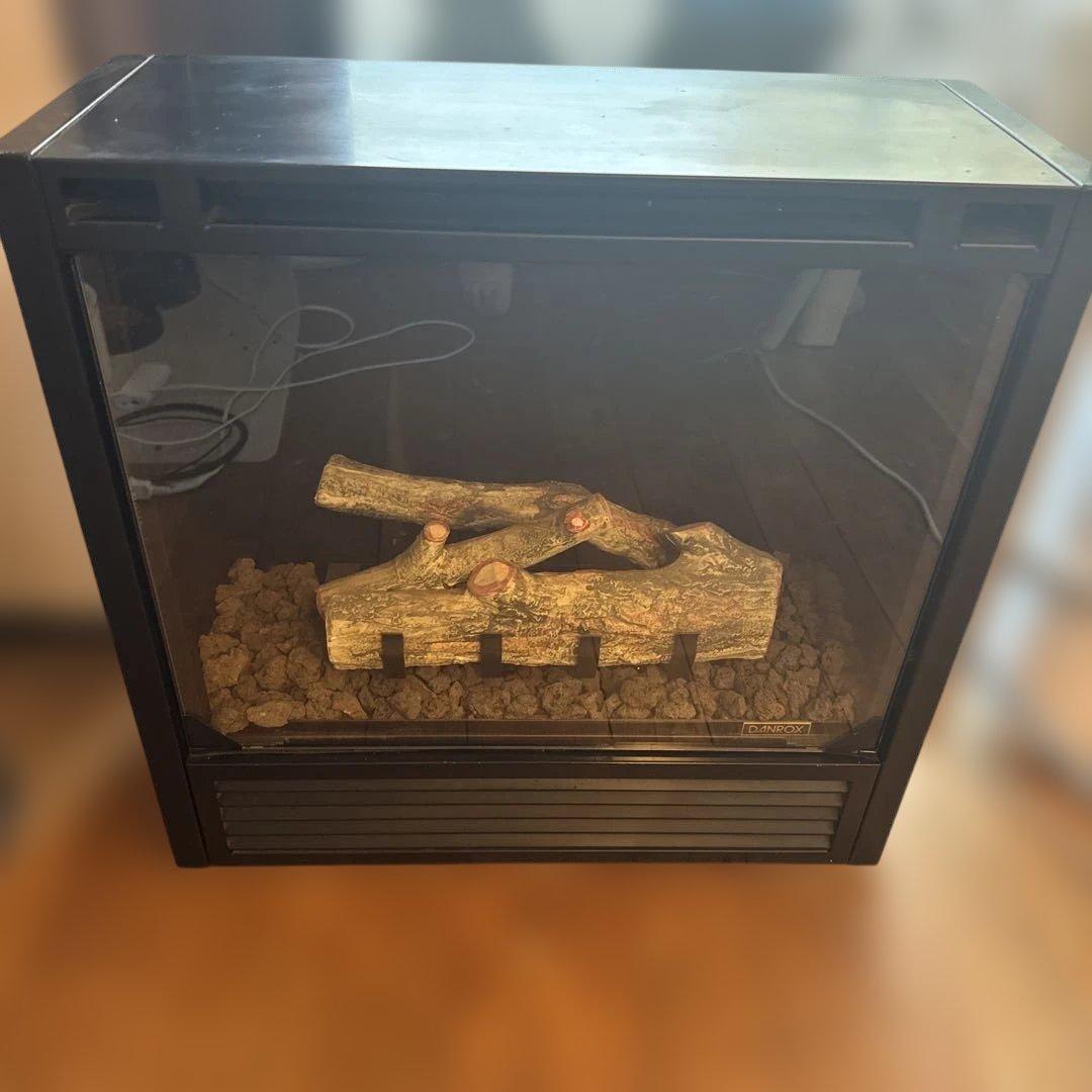 ガス　ストーブ　ヒーター　暖炉　ダンロックス　都市ガス　DANROX 動作ok DANROX ダンロックス ガス暖炉 美品格安 - メルカリ