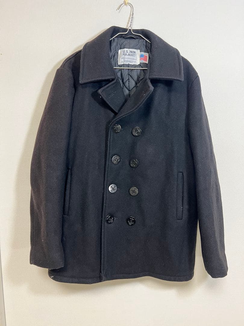 schott ショットU.S. 740N ピーコート42 Schott N.Y.C（ショット） SCHOTT 740 メンズ ウール ダブル